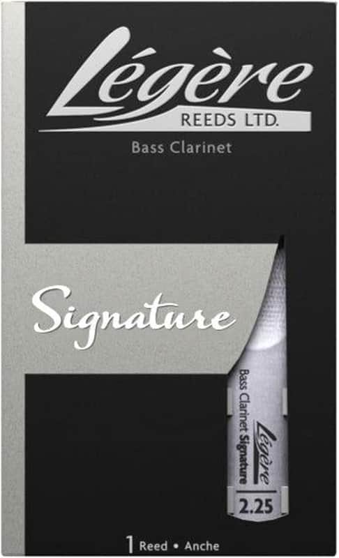 Legere LGBCSS Signature Cut Bass Clarinet Reed - 2.25 image 1