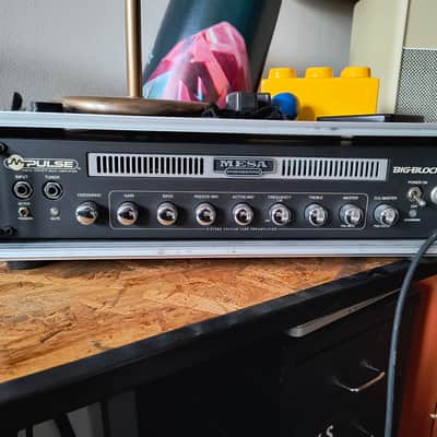 Mesa Boogie Big Block 750 M-Pulse 750-Watt Bass Amp Head 2004 - 2014 - Black image 4