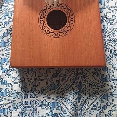 NIB-Kalimba Finger Wooden Piano Mbira Mahogany Keyboard 17 Keys image 2