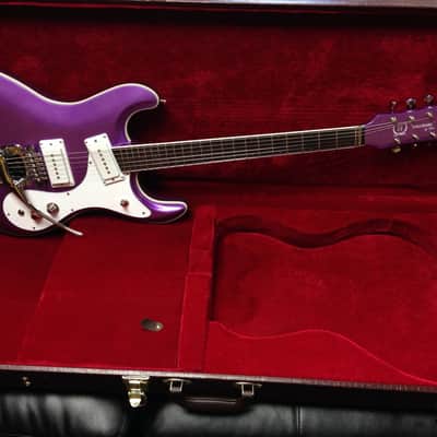 2014 Hallmark 60 Custom Plum Krazy an accurate Mosrite Ventures Reproduction image 1