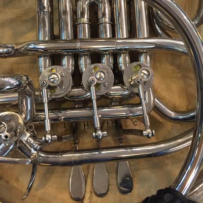 Musikwerks Double French Horn NEW-Copy of 8D-Nickel Plated-Nice Player-Economical! image 5
