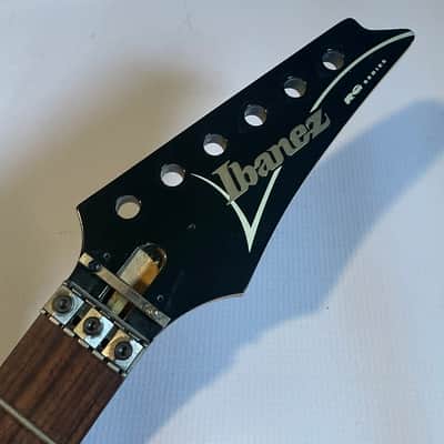 2001 Made in Japan Fujigen Ibanez RG570 Wizard 24 Fret Guitar Neck Floyd Ready Bubinga Stripe image 4