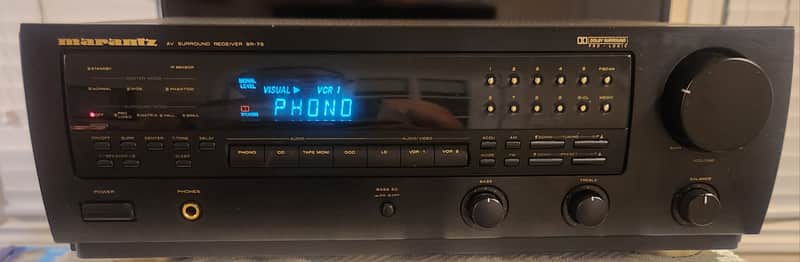 Marantz Marantz SR-73  vintage 5.1-channel AV surround sound receiver 90s  - Black image 1
