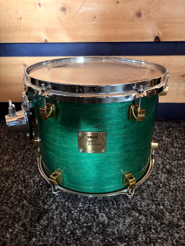 Yamaha Maple Custom 12x10 Emerald Green image 1