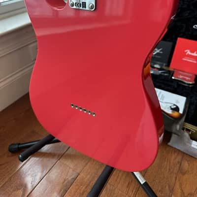 2025 Fender Custom Shop ‘54 Telecaster TCP Time Capsule - Faded Aged Fiesta Red image 9