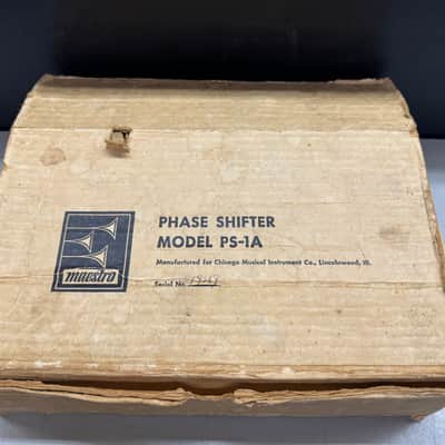 Reverb.com listing, price, conditions, and images for maestro-ps-1-phase-shifter