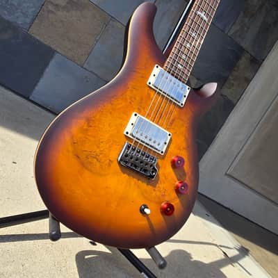Used PRS SE DGT Exotic Laurel Burl Top image 7