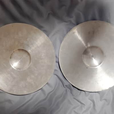 VERY RARE Paiste 13" Stambul Paper thin Hi Hats (Pair) 1966-67 - Traditional image 2
