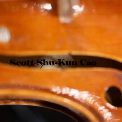 Scott Shu-Kun Cao Superior Bench Violin - "Ole Bull" 1744 image 14