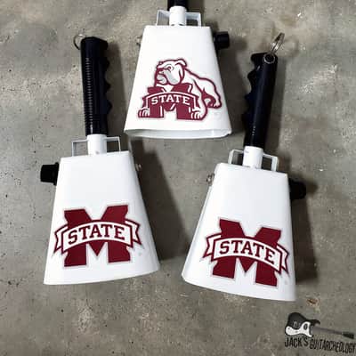 Mississippi State Bulldogs Edition "COWHELL DELUXE" Electric Cowbell (2020 Experimental Instrument) image 3