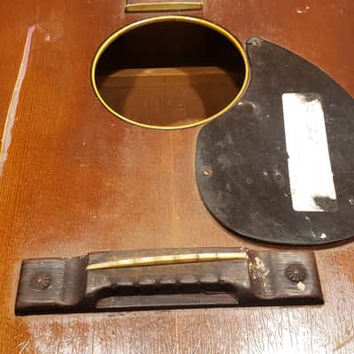 Silvertone Jumbo Acoustic - Natural image 5