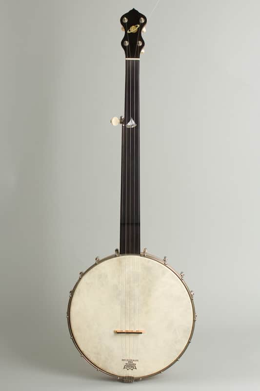 Mike Ramsey  5 String Fretless Banjo (2000), ser. #1142, black tolex hard shell case. image 1