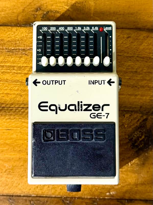 BOSS GE-7 "EQUALIZER" 9V Effects Pedal (TAIWAN VERSION) image 1