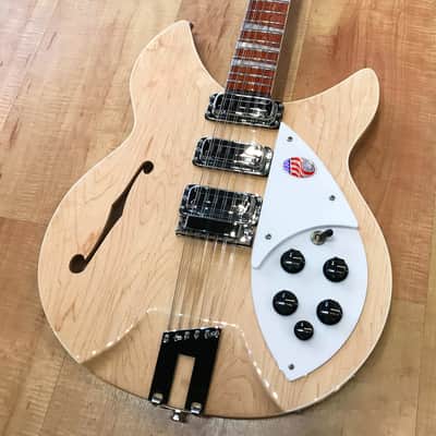 Rickenbacker 1993Plus 12-String Electric Guitar MapleGlo image 1