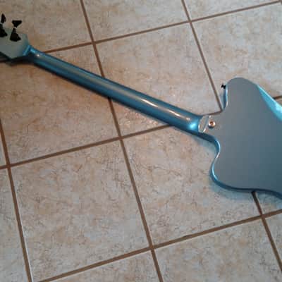 Gibson Non-Reverse Thunderbird 2013 Pelham Blue OSHC Tags & dustcloth image 2
