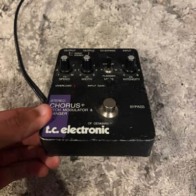 TC Electronic Stereo Chorus + Pitch Modulator & Flanger 1991 - 2016 - Black image 2