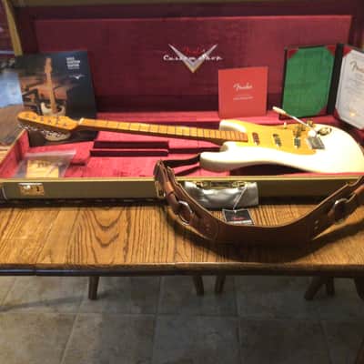 Fender Custom Shop '57 Dual Mag Stratocaster Vintage Blonde Masterbuilt by Andy Hicks 2023 - Blonde image 21