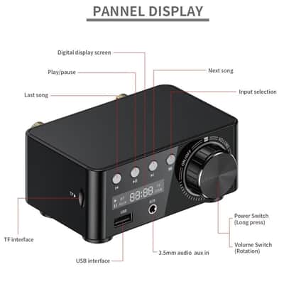 bluetooth amplifier-US Power(No Amp) image 9