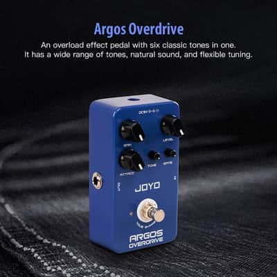 Joyo Argos Overdrive Guitar Pedal High Gain Noise Gate for Guitar Bass True Bypass image 6
