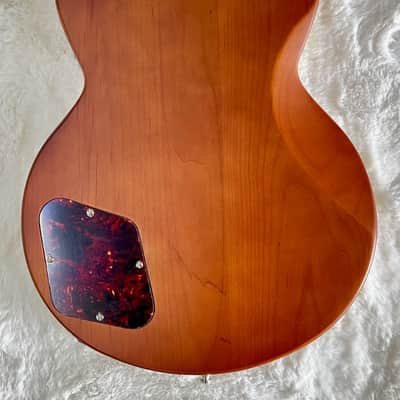 D'Angelico DADBRIMWLNS 6 String RH Double Cutaway Electric Guitar - Matte Walnut image 4