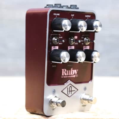 Universal Audio Ruby '63 Top Boost Amplifier UAFX Dual-Engine Effect Pedal w/Box image 3