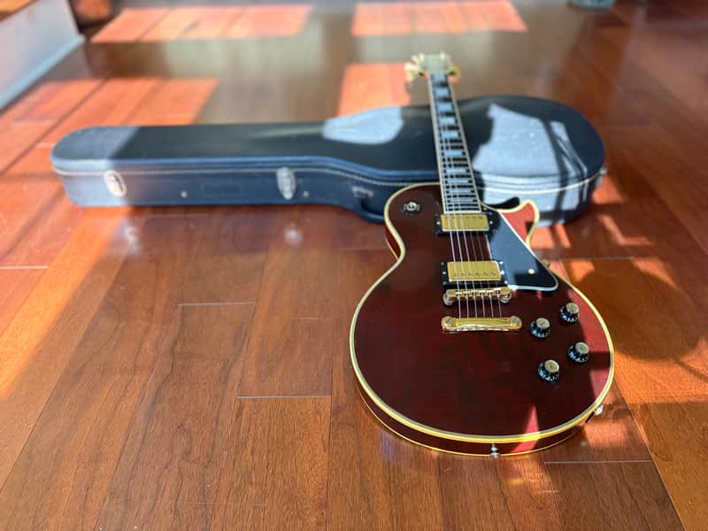 Gibson Les Paul Custom 1976 - Wine Red image 1