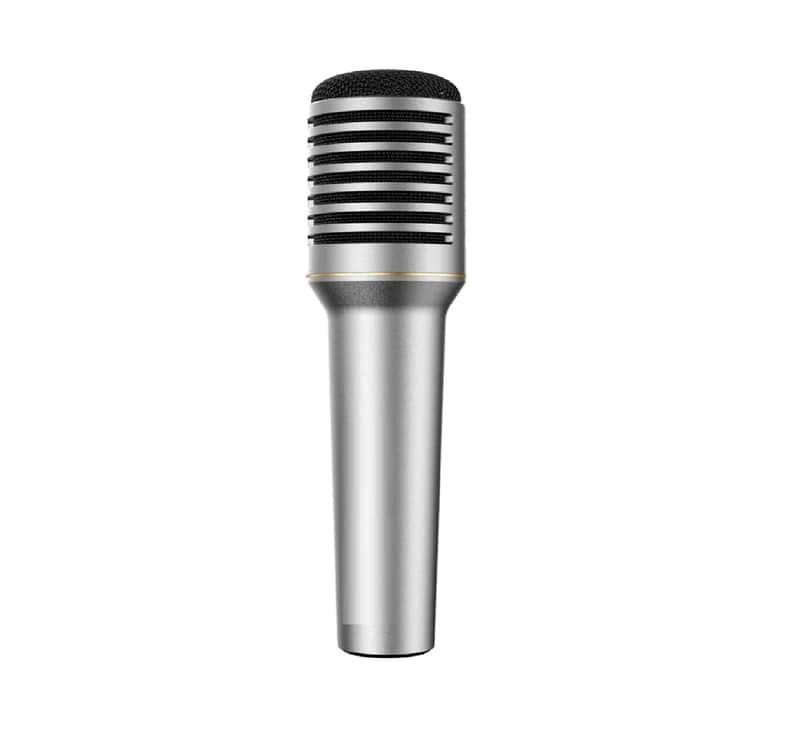 Cardioid Dynamic Microphone, Vocal Recording Professional Stage Microphone for Broadcast Mic with Suspension Shock-Mounted Cartridge, Mic Clip, Metal Suitcase, 3-pin XLR Connector image 1