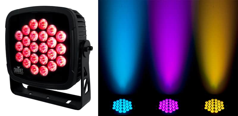 Chauvet SlimPANEL Tri-24 IP Rated Indoor/Oudoor Tri-Color LED Wash Light image 1