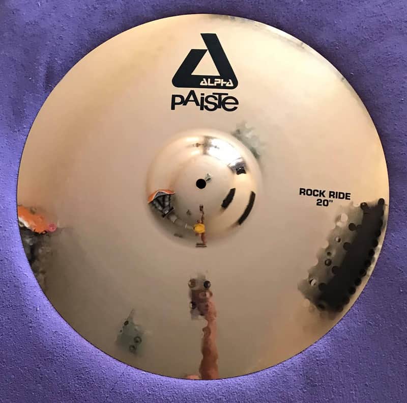 Paiste Alpha Brilliant Finish Rock Ride 20" image 1