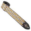 D'Andrea ACE 2 Vintage Reissue Greenwich Adjustable 2" Wide Guitar Strap