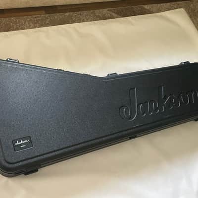 2020's Jackson Randy Rhoads RR 6/7 Black Molded Hardshell Guitar Case w/ Keys