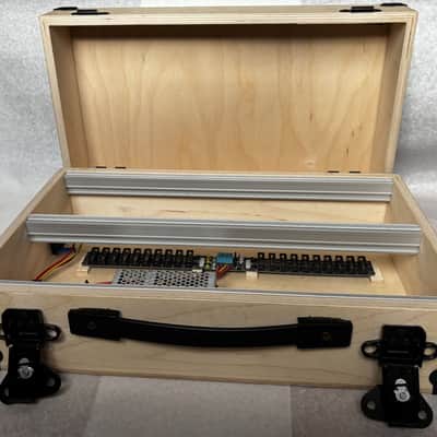 Ikocase Portable Eurorack Case 6u 88hp Powered 2023 - wood image 1