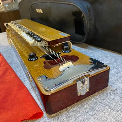 Taisho Goto - Nagoya harp.  Keyed lap steel like Japanese instrument with soft image 9
