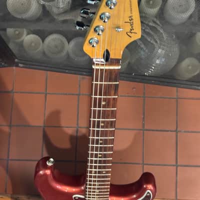 2021 Fender Player Plus Stratocaster – Aged Candy Apple Red – Fender Hardshell Case image 2