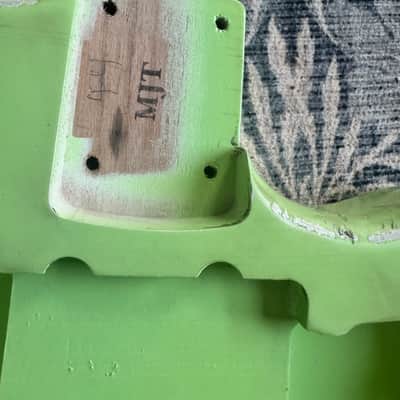 MJT Aged Guitar Finishes VTJ - Jazzmaster 2026 - Relic Surf Green Nitro image 7