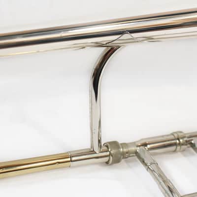 Vintage Mid 60's King 3B Concert Silversonic Trombone w/ Sterling Silver Bell and Original Hard Case image 4