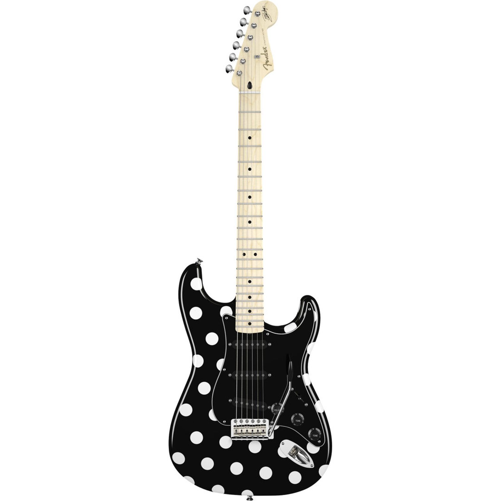 Fender Buddy Guy Standard Stratocaster Polka Dot Finish | Reverb