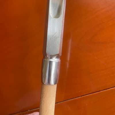 Selmer 'JAZZ' Silver Mouthpiece 'F' with Ligature and cap - Silver image 4