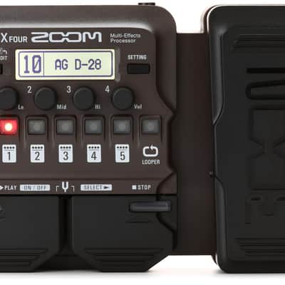 Zoom A1X Four Acoustic Instrument Multi-Effect Processor image 1
