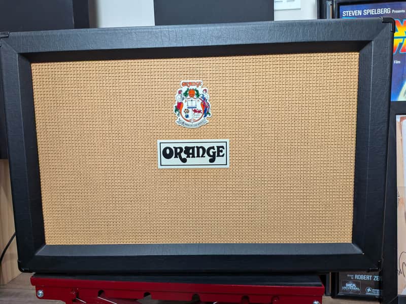 Orange UK PPC212 120-Watt 2x12" Guitar Cabinet 2002 - Present - Black image 1