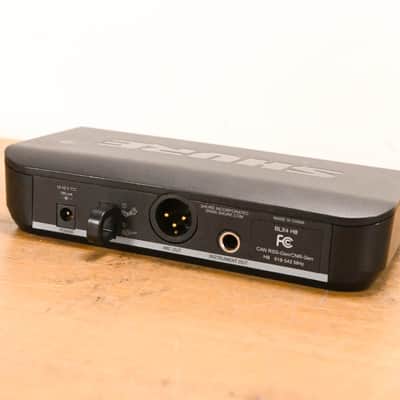 Shure BLX14 Bodypack Wireless System - H8 Band 518-542 MHz (NO PSU) CG010XD image 5