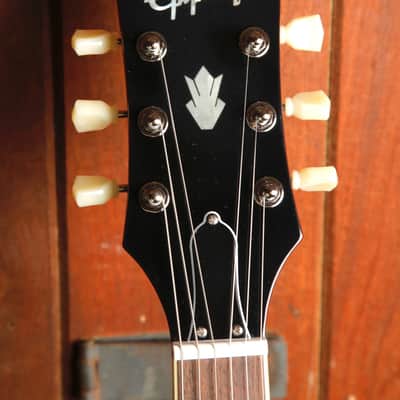 Epiphone ES-335 Figured Raspberry Tea Burst Semi-Hollow Electric Guitar image 3
