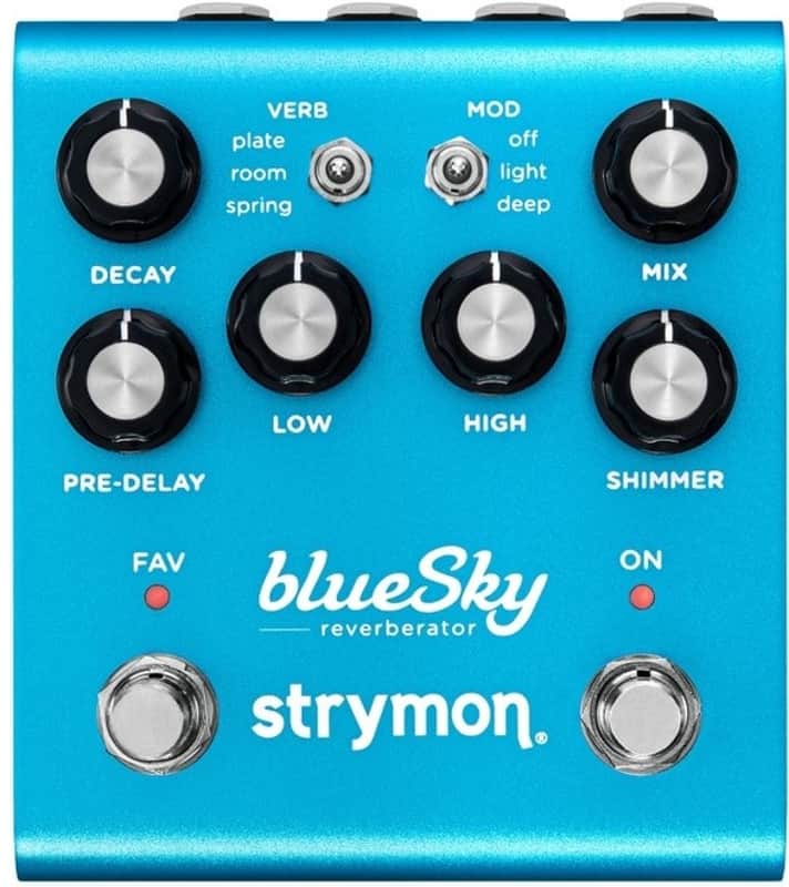 Strymon Bluesky V2 Reverb Effect Pedal - Version 2 image 1