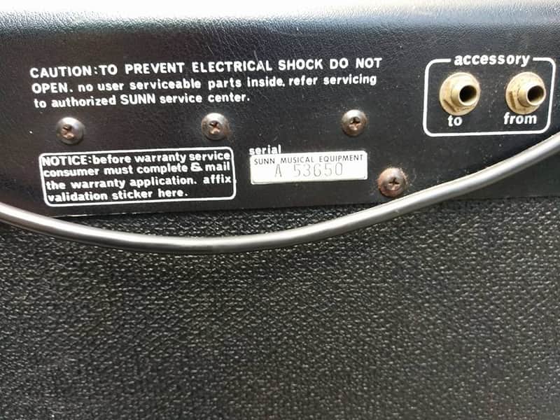 【激レア】sunn alpha 115 アンプ Sunn Alpha 115 Black | Reverb