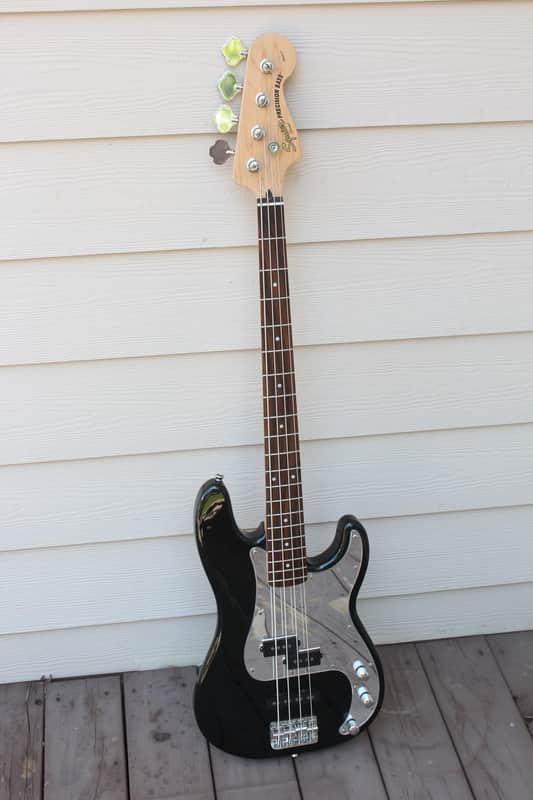 2004 Fender Squier Precision Mirror Pickguard Standard Electric