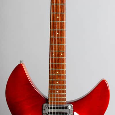 Rickenbacker Model 335 Semi-Hollow Body Electric Guitar (1966), ser. #FI-3126, original silver tolex hard shell case. image 8