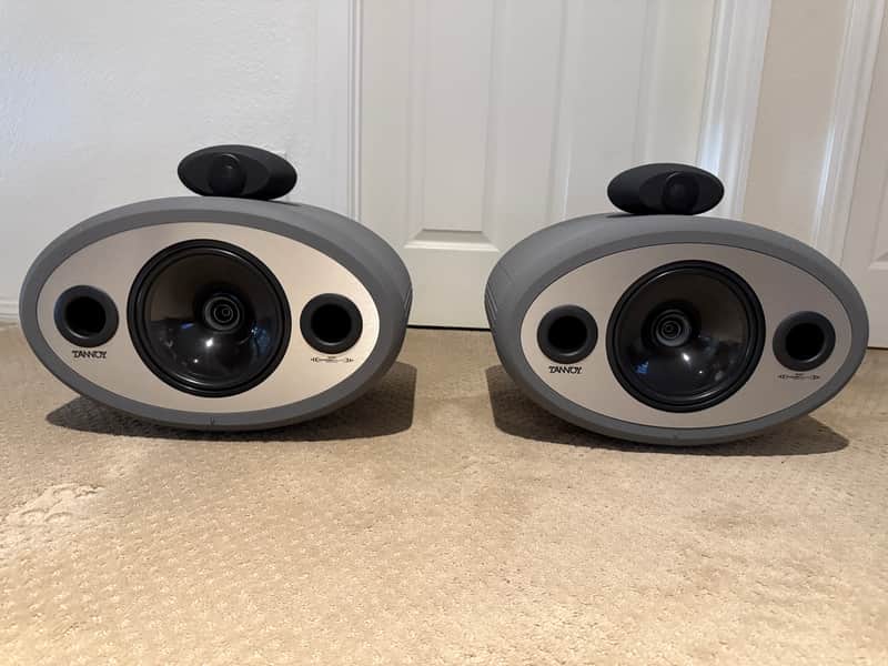 Tannoy Ellipse 8 Active Dual Concentric 3-Way Studio Monitor Elipse 8 Speakers 2006 - Matte Grey image 1
