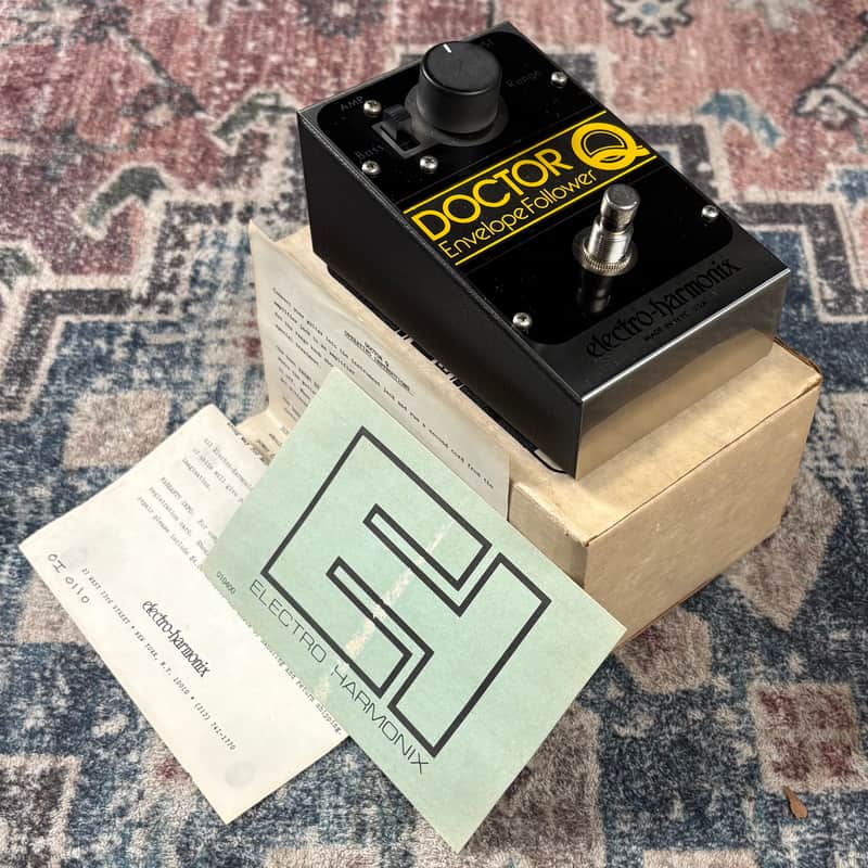 1980 Electro-Harmonix Doctor Q Envelope Follower Filter Vintage Guitar Effect Pedal W/ Original Box & Paperwork! image 1