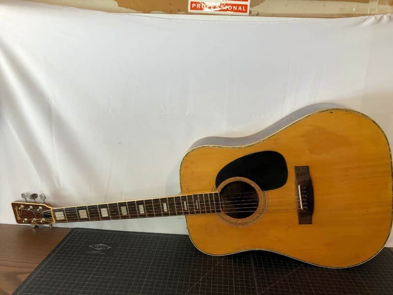 Kiso Suzuki W250 Acoustic Guitar | Reverb