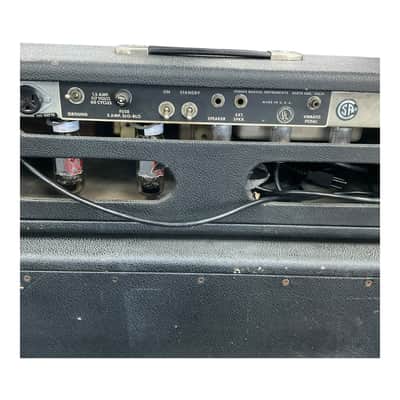 Fender Used Fender 1968 Band Master Guitar Head and Cabinet image 8